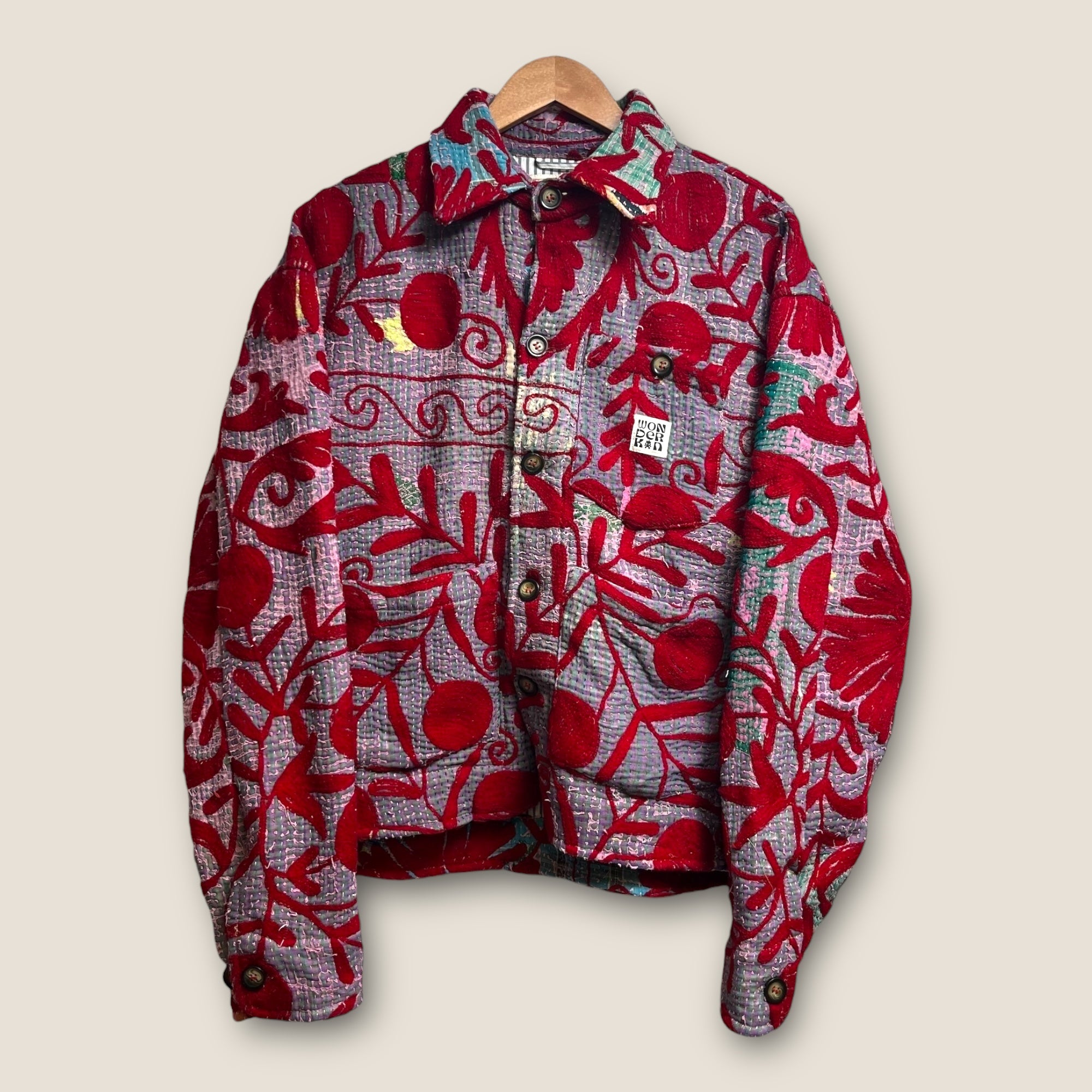 THE SHORT KANTHA CHORE JACKET // #207 - ONE of ONE