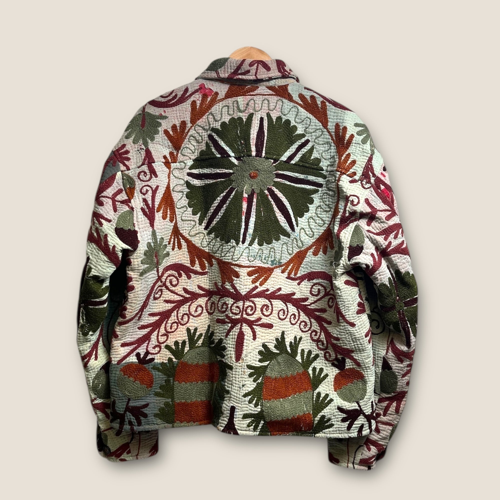 THE SHORT KANTHA CHORE JACKET // #208 - ONE of ONE