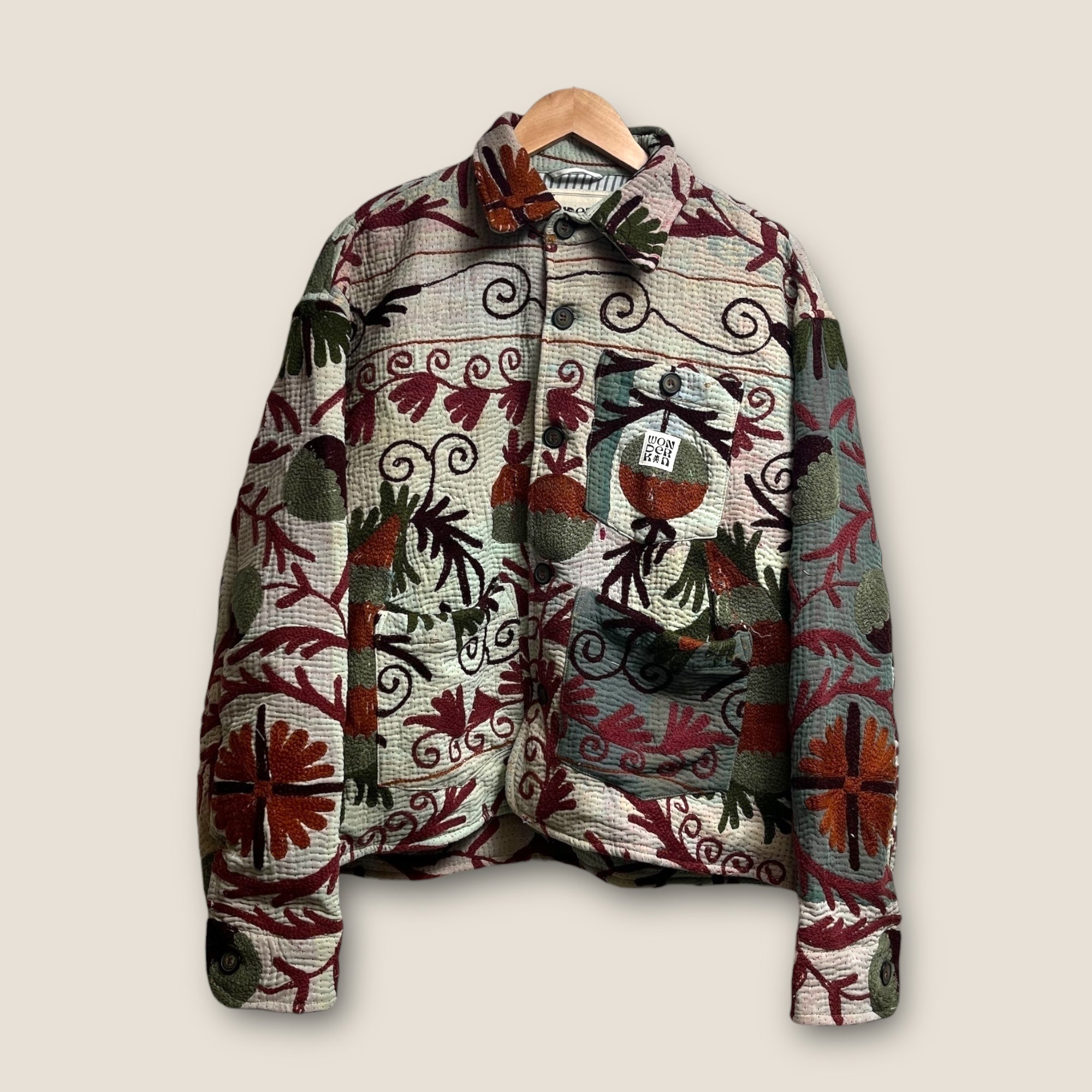 THE SHORT KANTHA CHORE JACKET // #208 - ONE of ONE