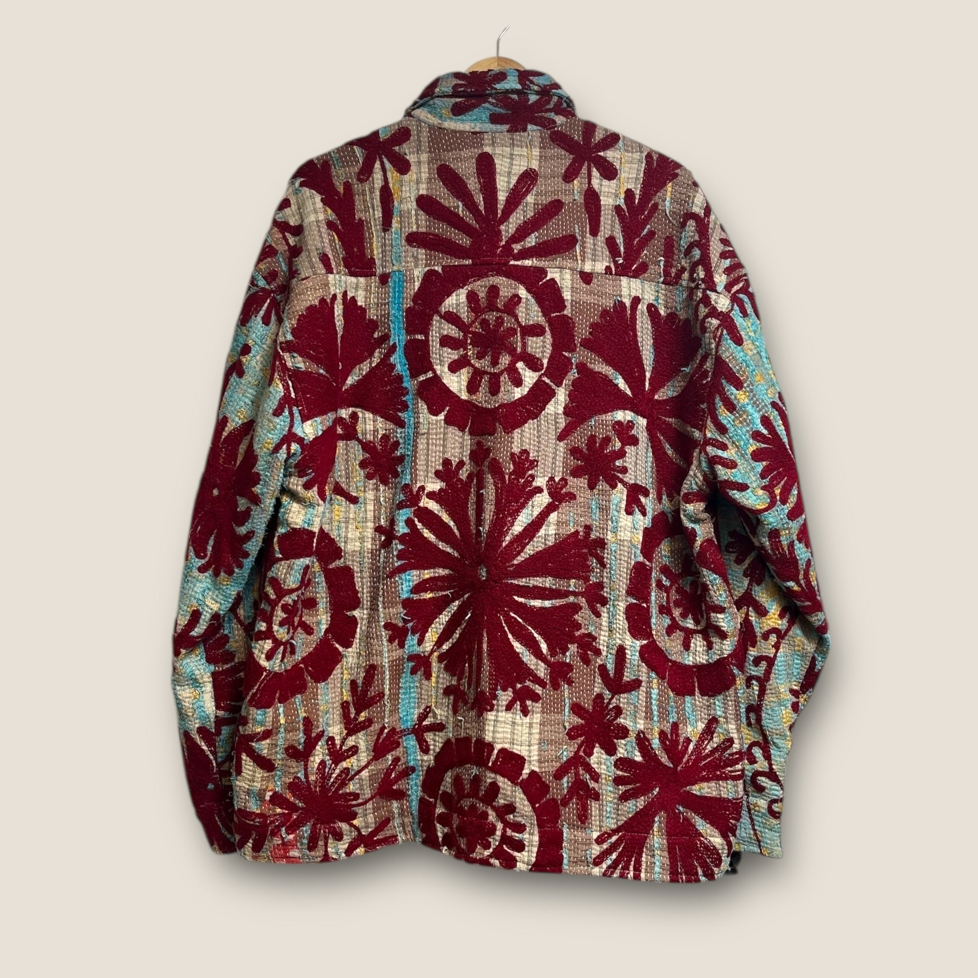 THE LONG KANTHA CHORE JACKET // #22 - ONE of ONE