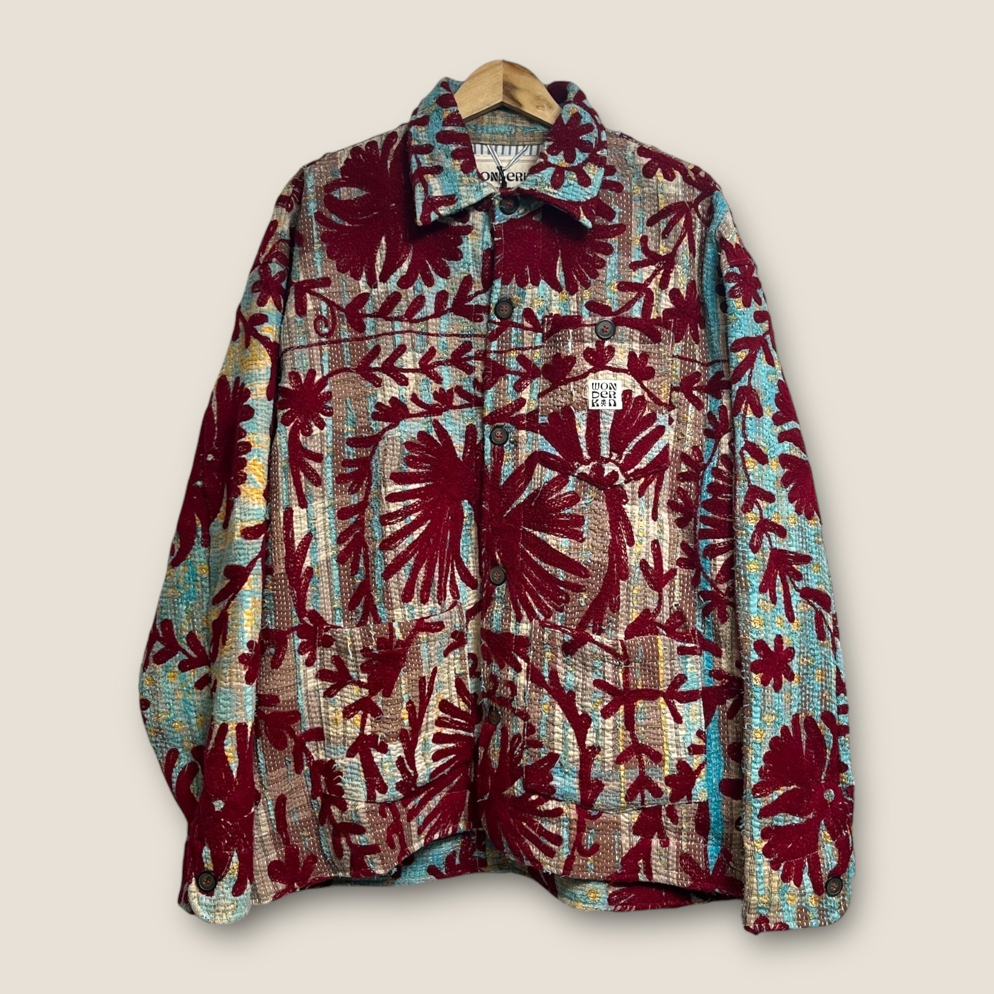 THE LONG KANTHA CHORE JACKET // #22 - ONE of ONE