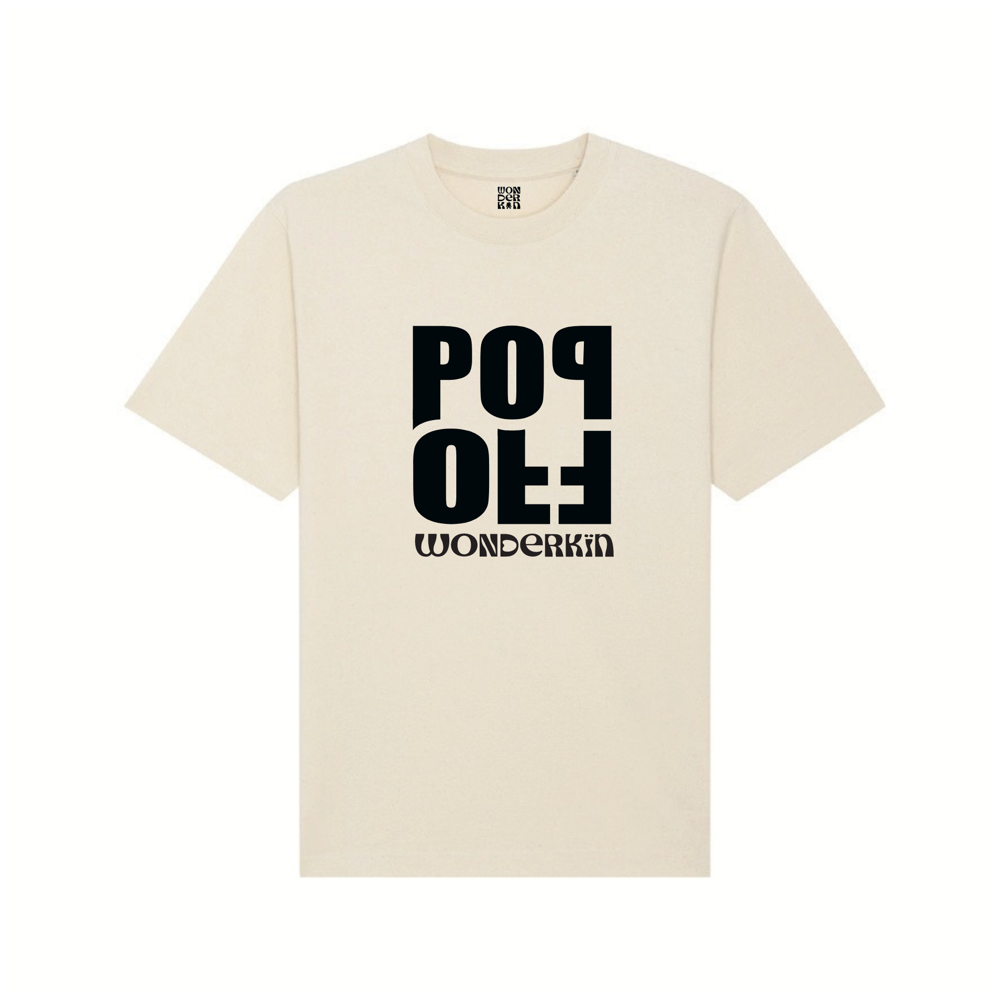 THE POP OFF WONDERKIN TEE // natural