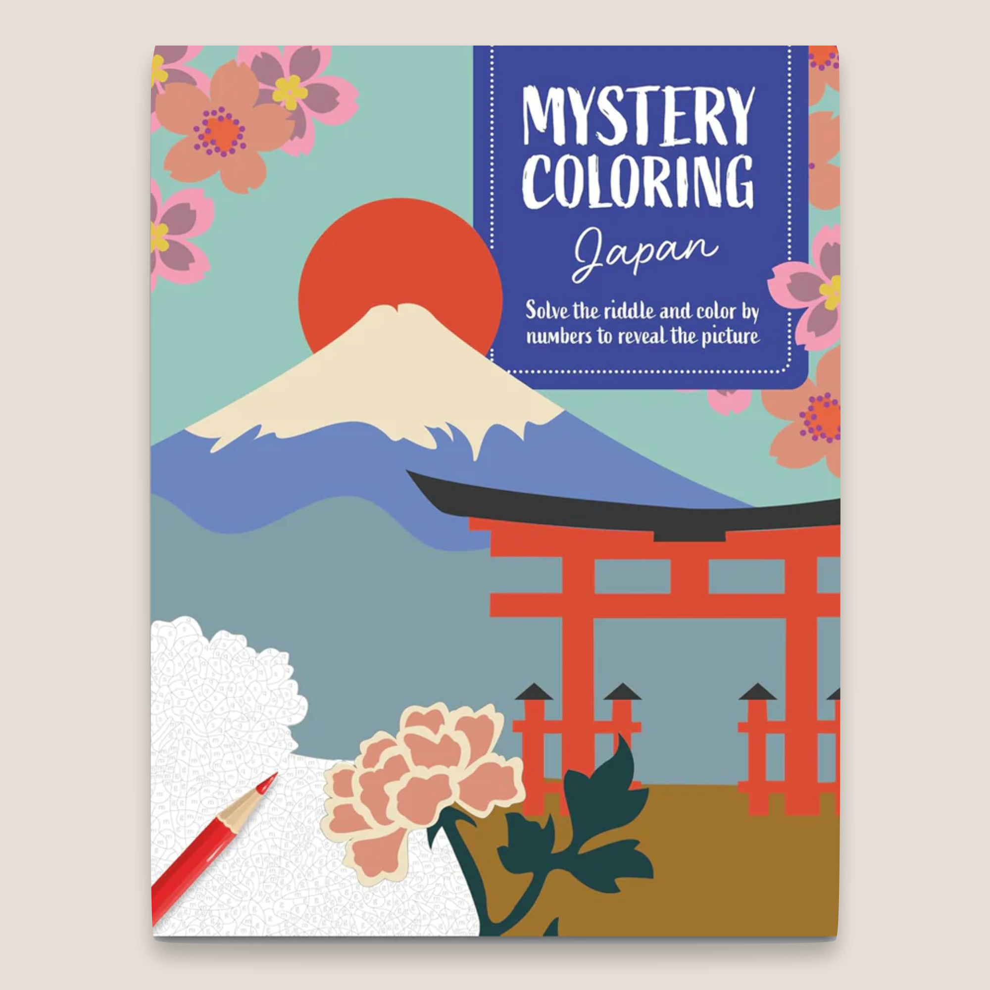 MYSTERY COLORING JAPAN // Creative Coloring book