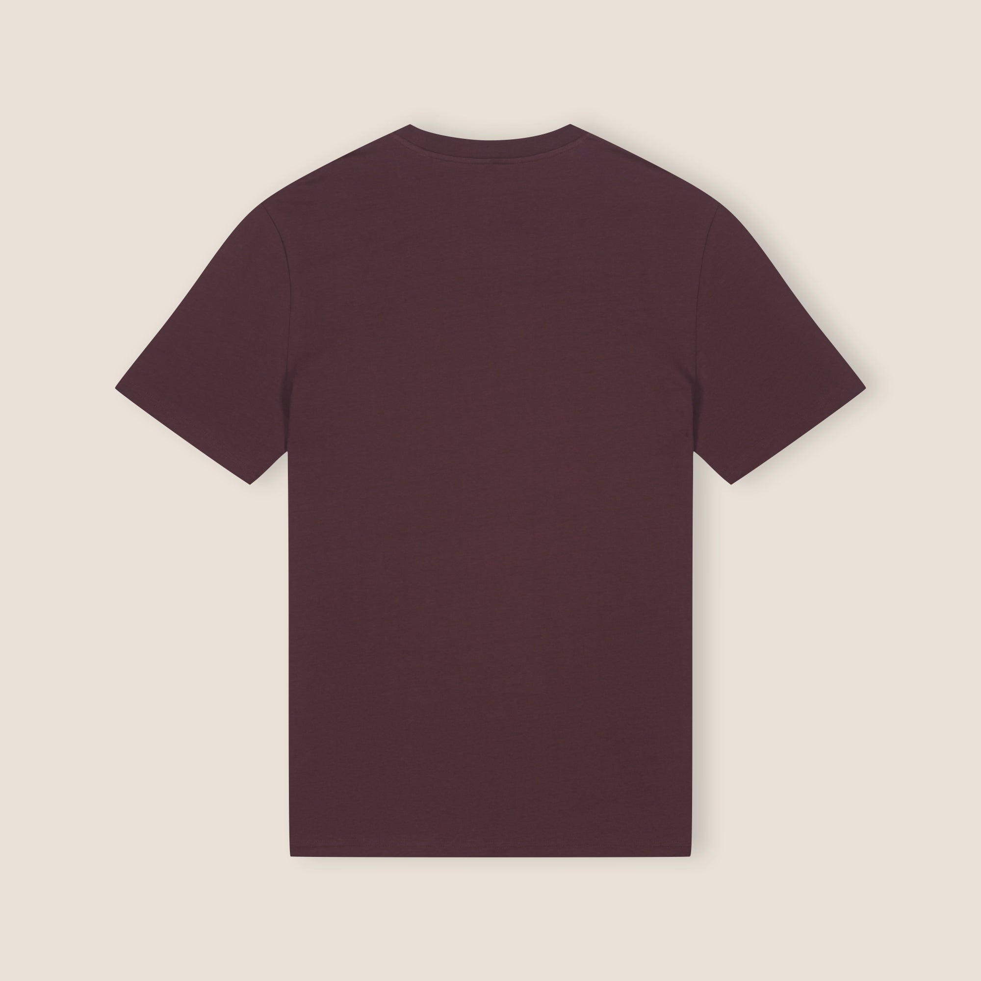 THE POP SIGNATURE TEE 180 // eggplant & pink