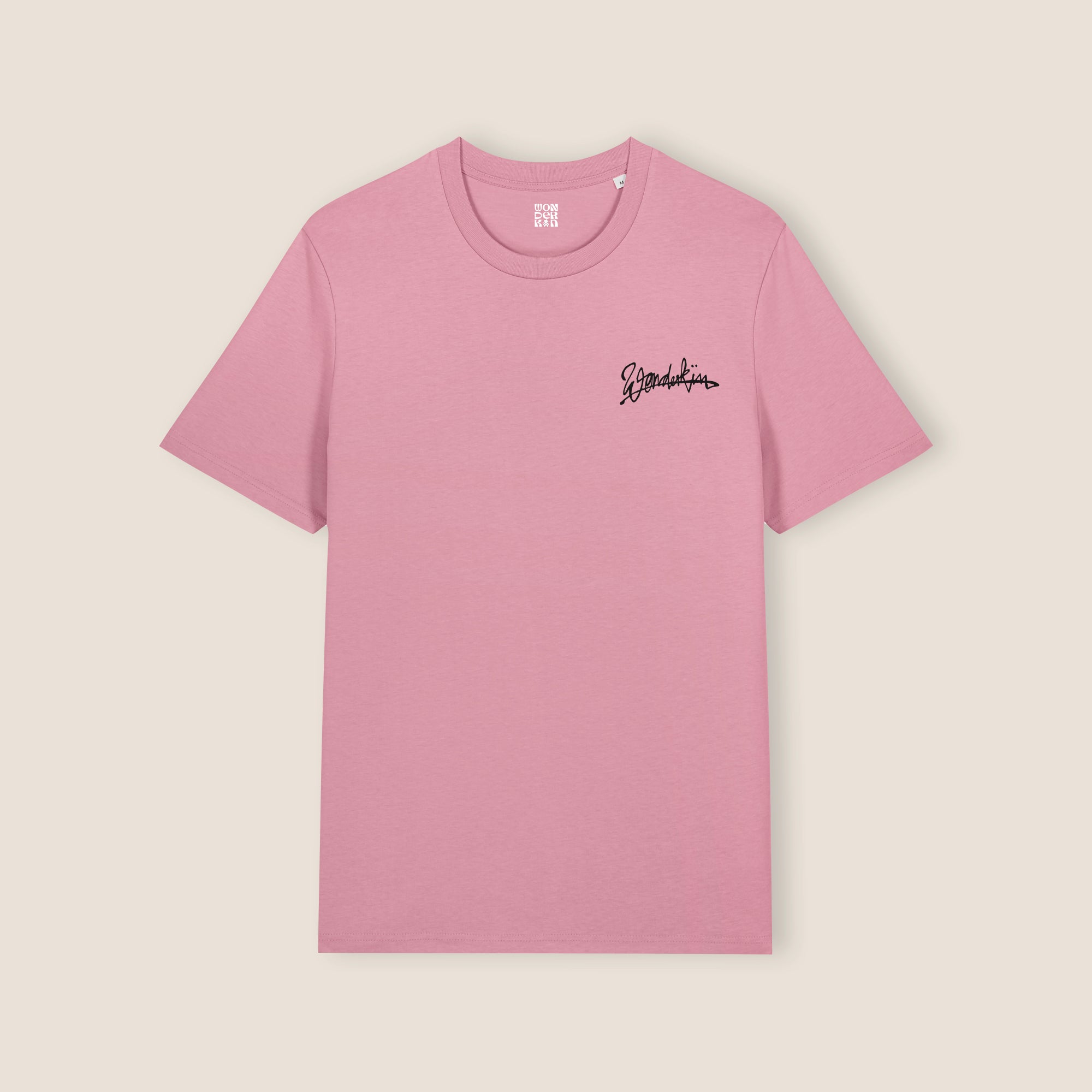 THE POP SIGNATURE TEE 180 // lilac dream & black