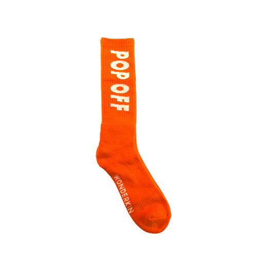 THE POP OFF SOCKS // orange