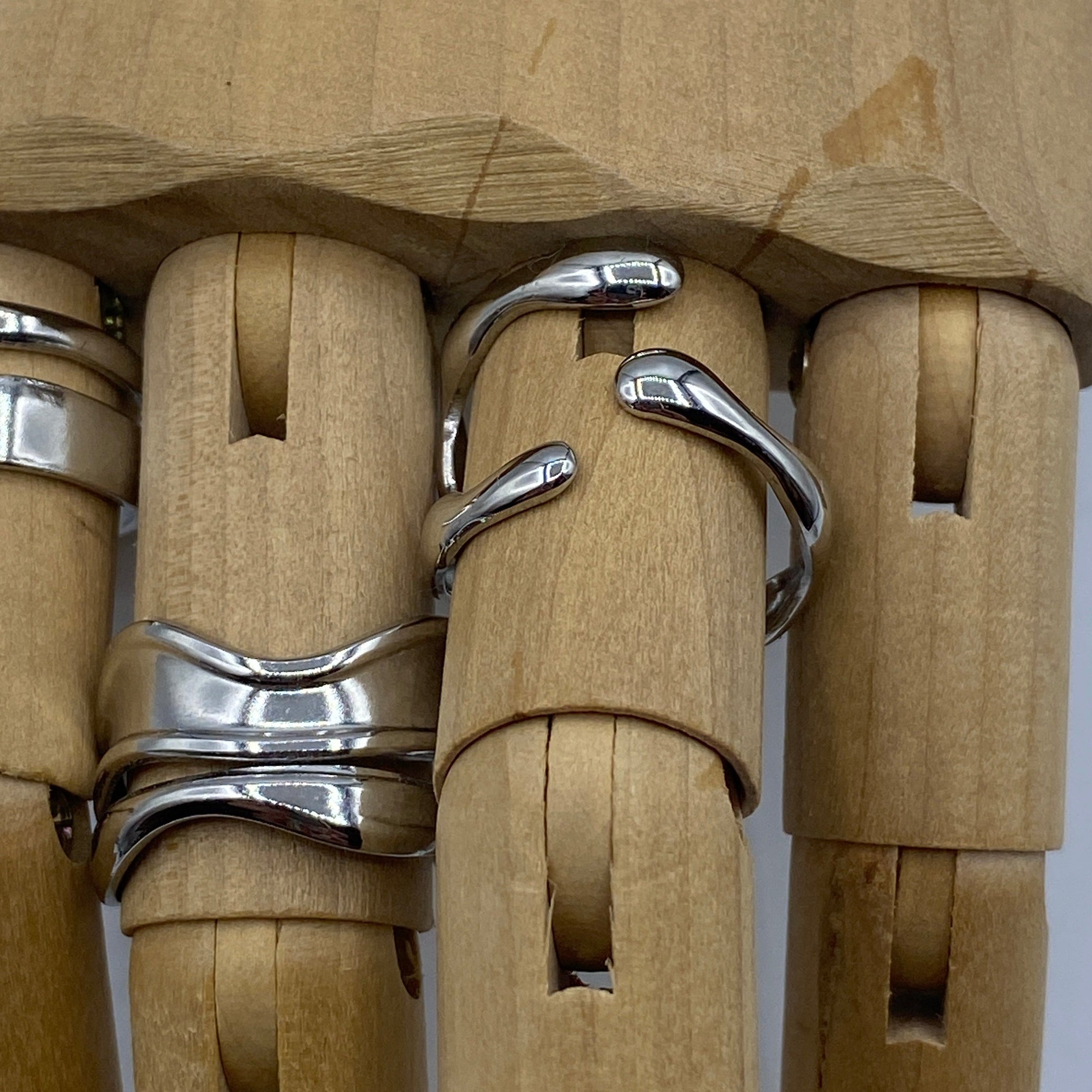 THE WAVE RING // Steel