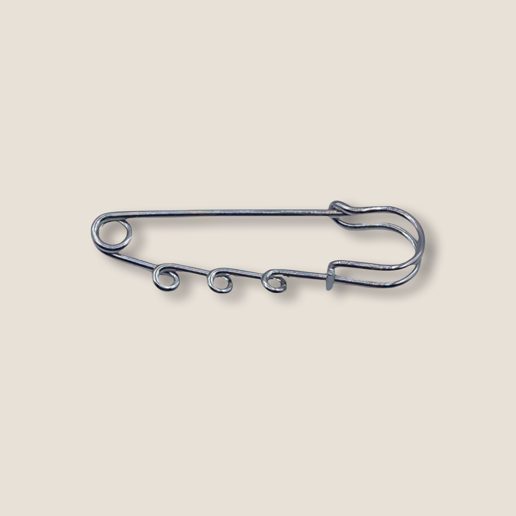 THE POP SAFETY PIN // Steel
