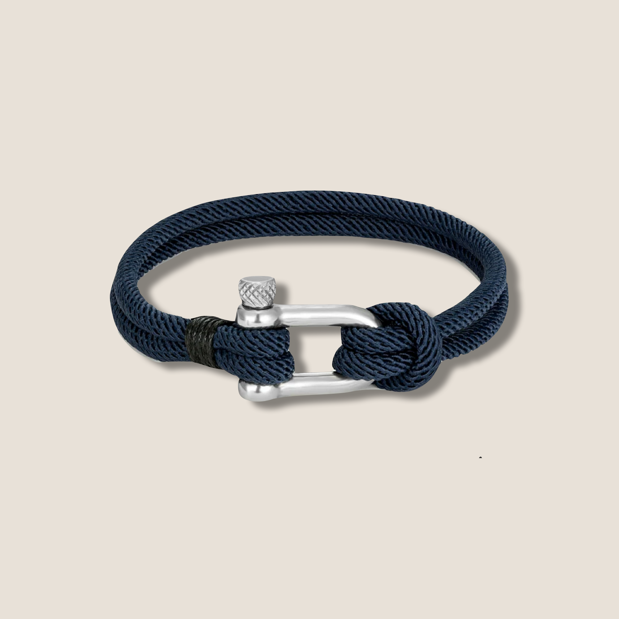 THE POP SILVER D BRACELET // midnight sky