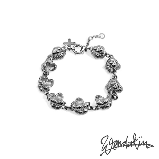 THE POPCORN KIN BRACELET / steel