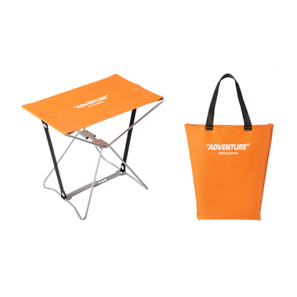 THE PORTABLE FOLDABLE CHAIR / bright orange