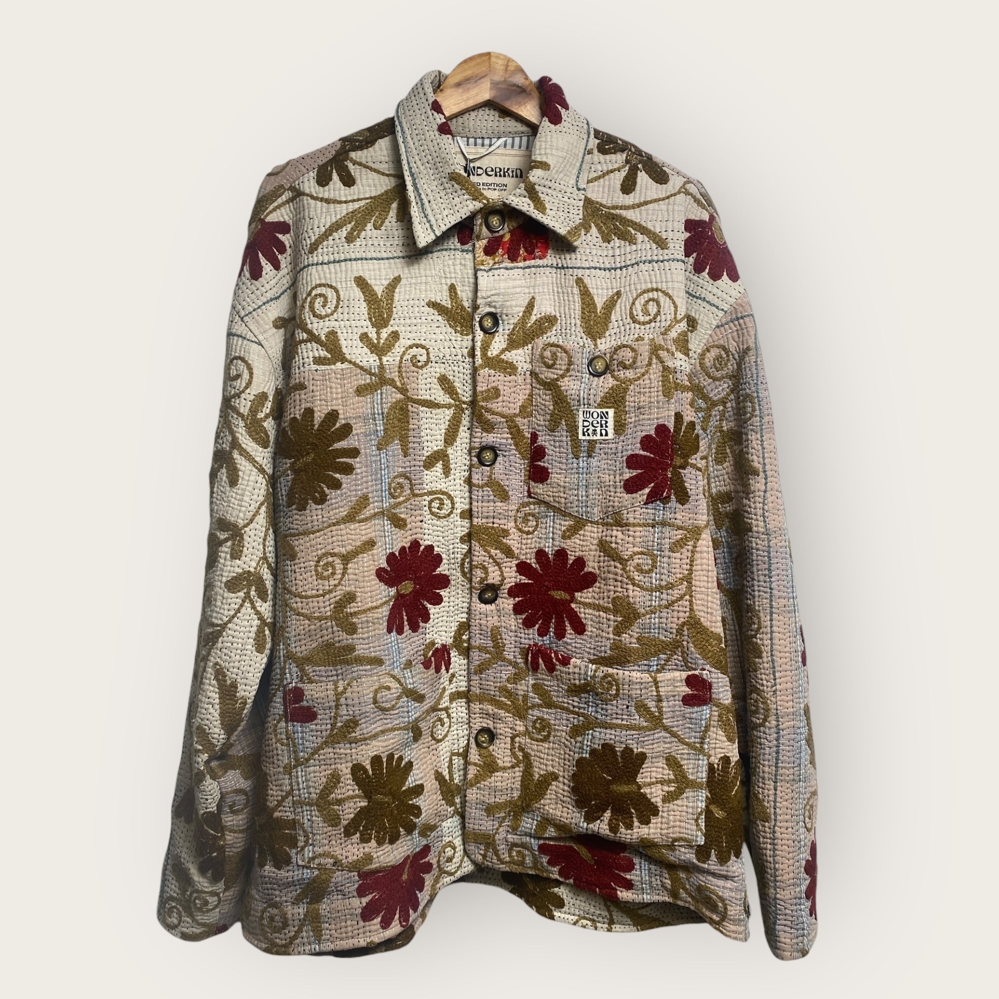 THE LONG KANTHA CHORE JACKET // #33 - ONE of ONE