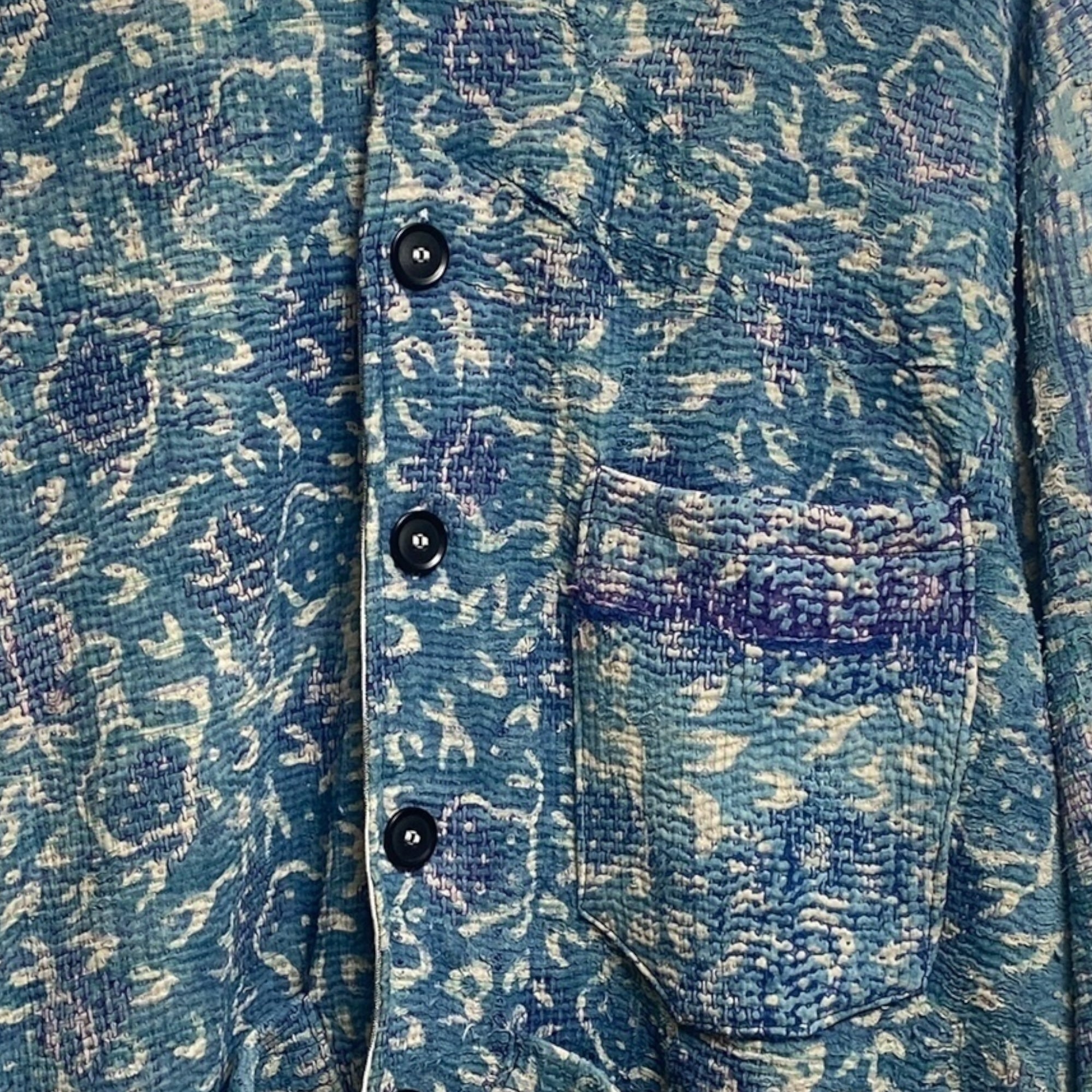 THE LONG KANTHA CHORE JACKET // #30 - ONE of ONE