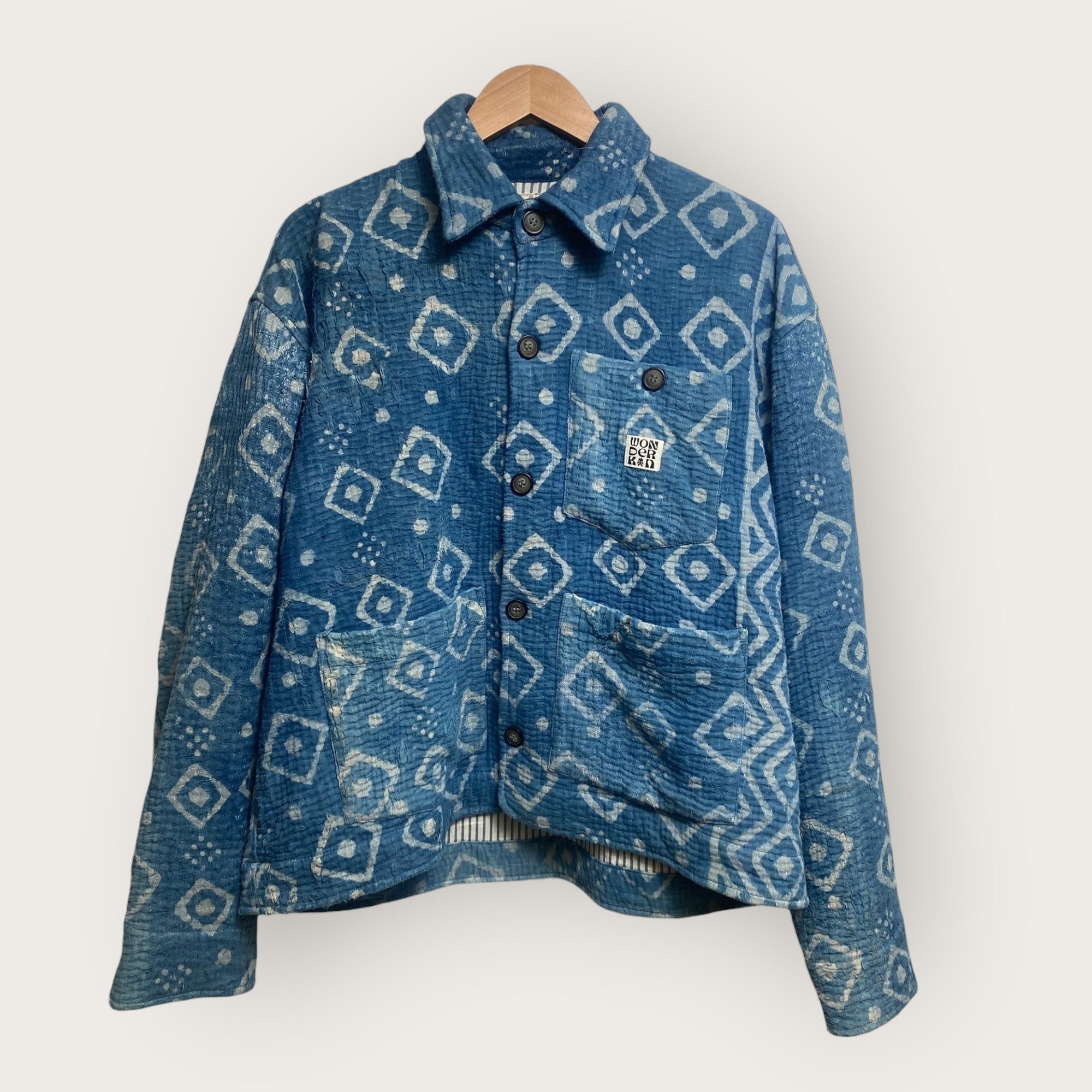 THE SHORT KANTHA CHORE JACKET // #25 - ONE of ONE