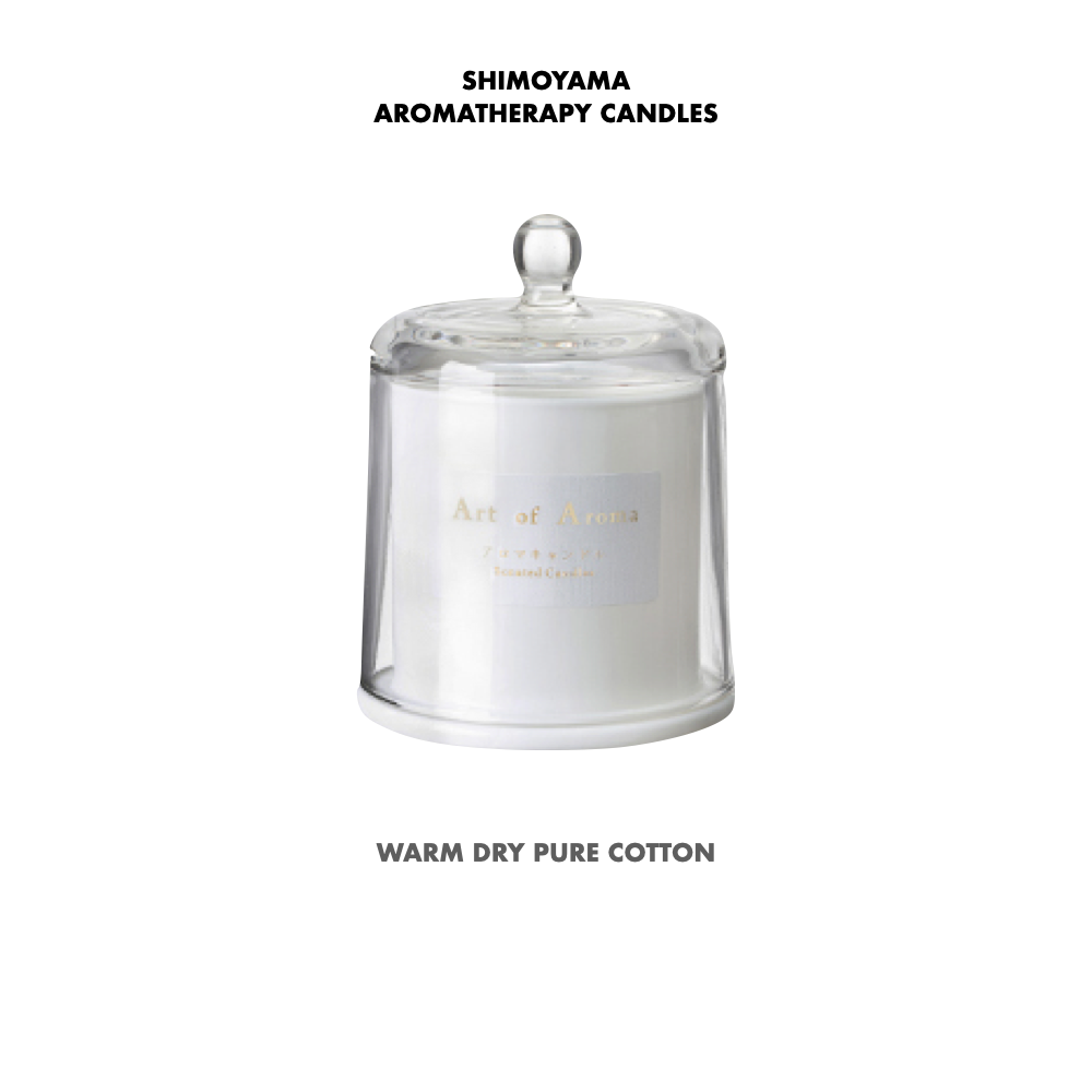 THE SCENTED CANDLE // warm & dry pure cotton