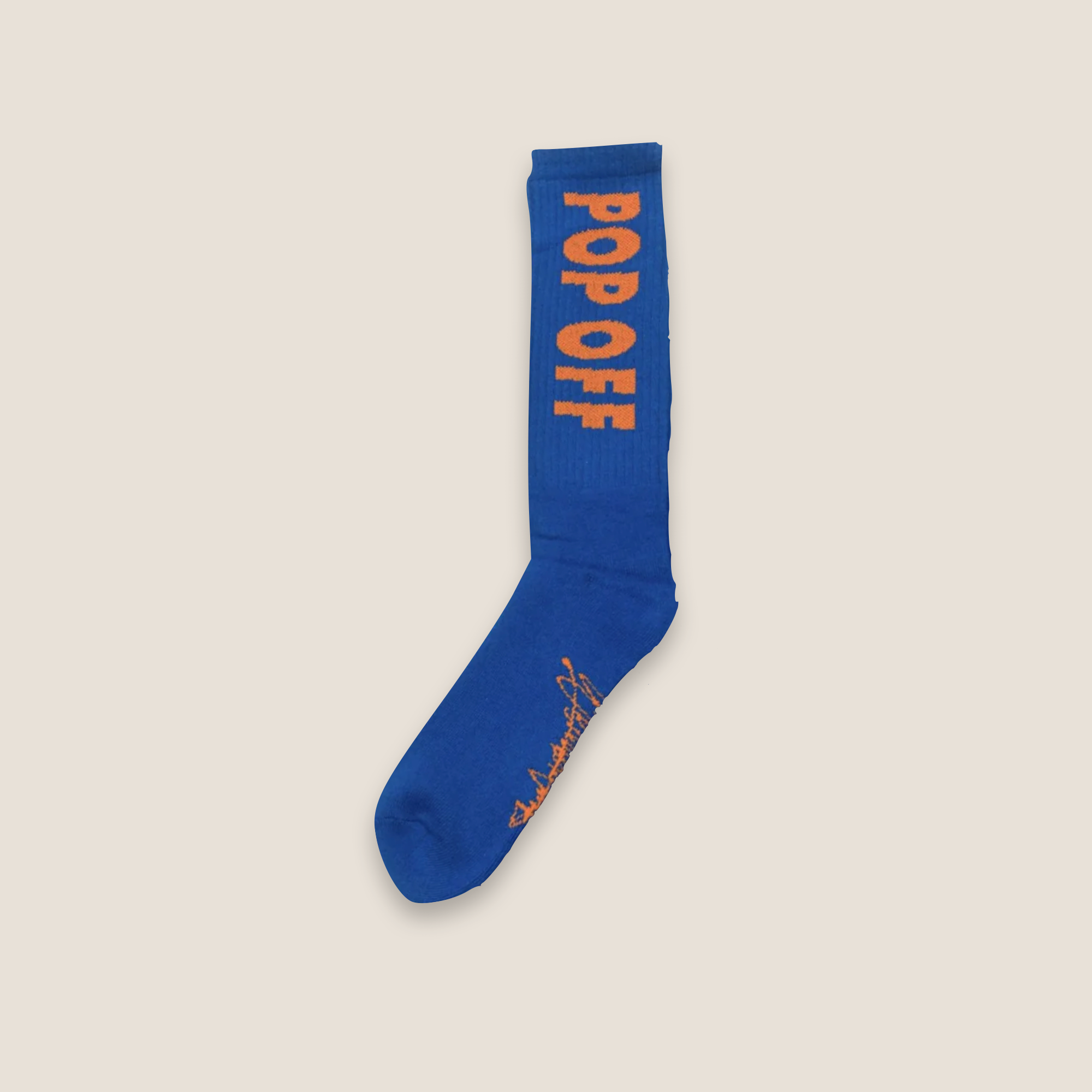 THE POP OFF SOCKS // blue
