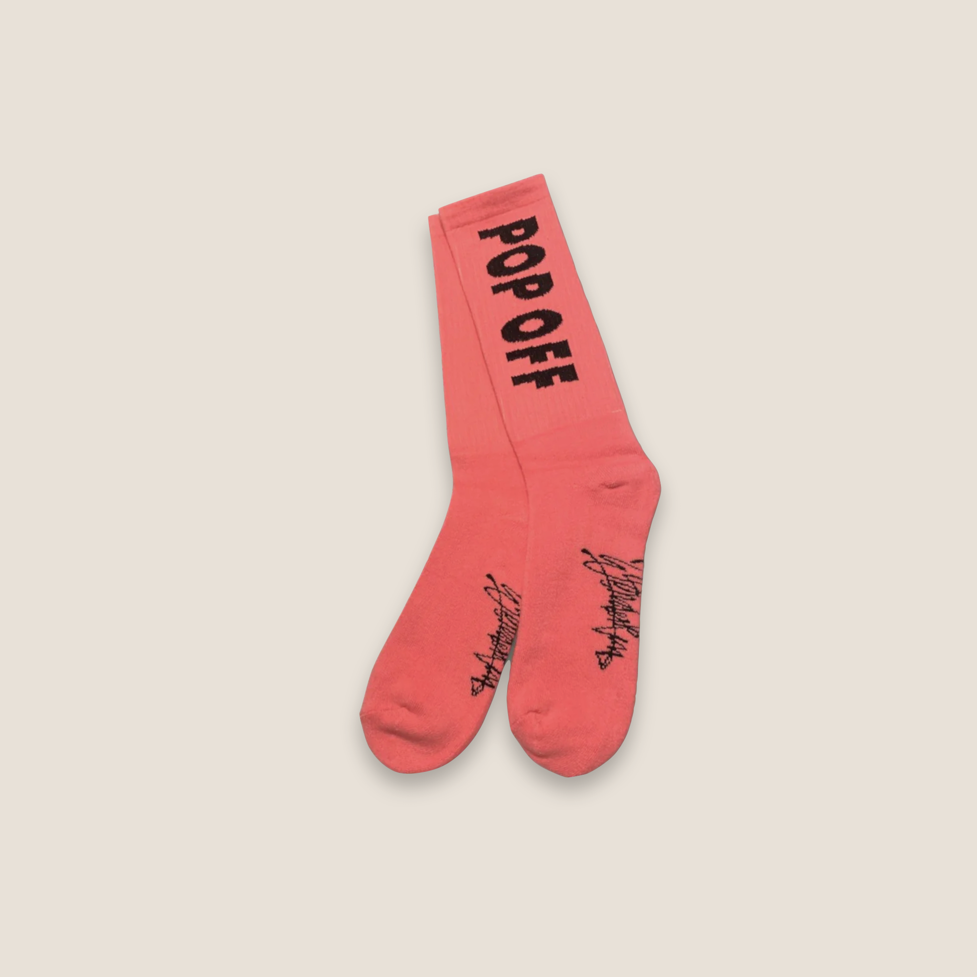 THE POP OFF SOCKS // pink