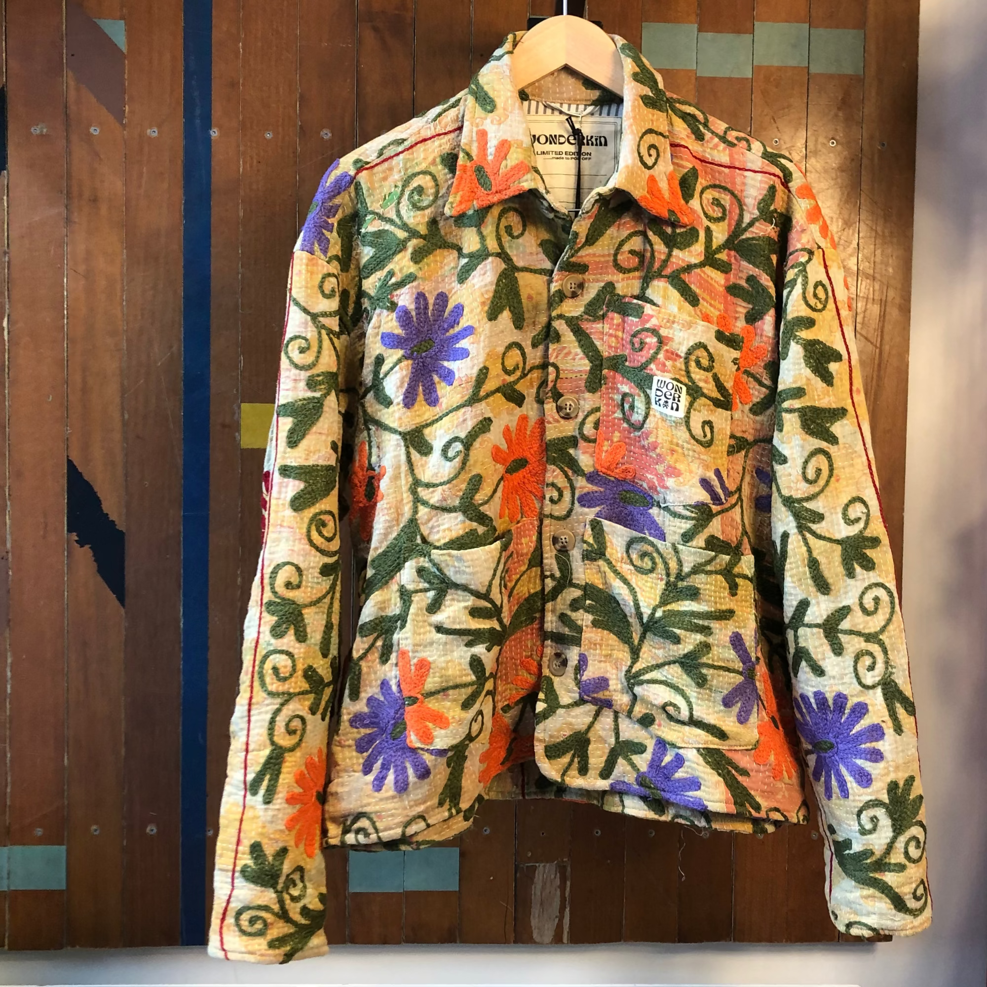 THE SHORT KANTHA CHORE JACKET // #213 - ONE of ONE