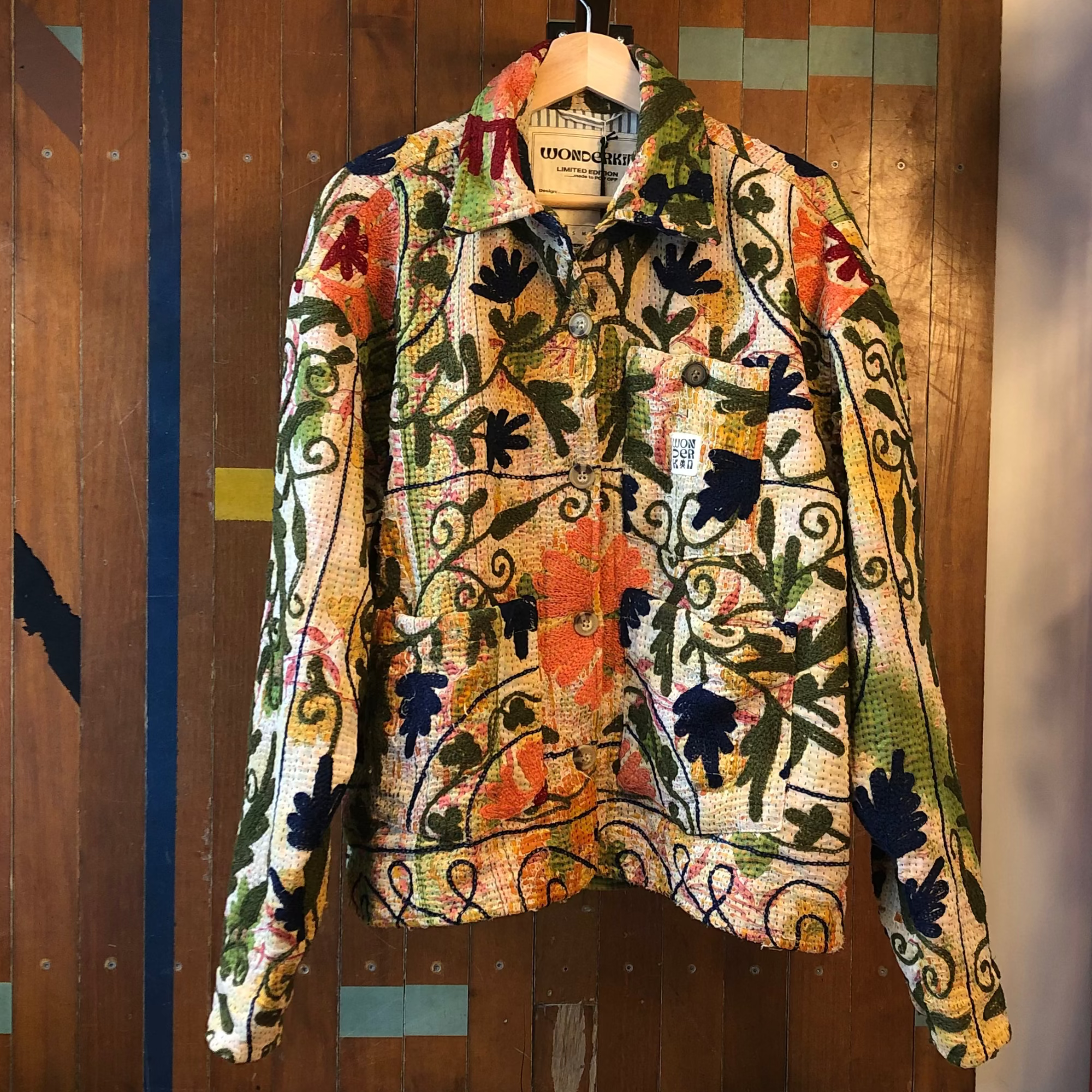 THE SHORT KANTHA CHORE JACKET // #214 - ONE of ONE