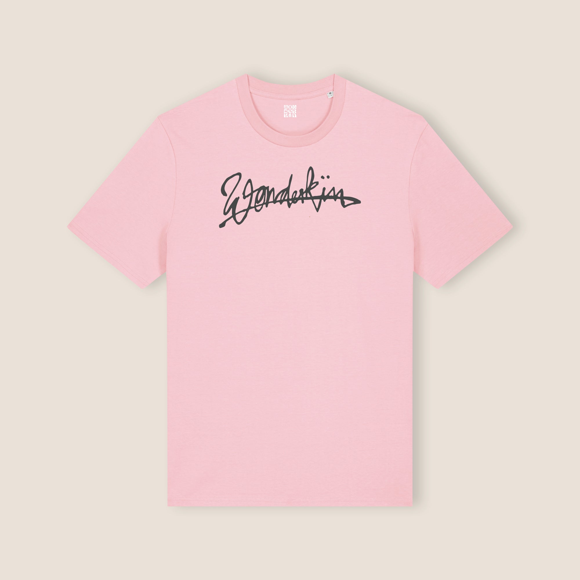 THE POP SIGNATURE TEE 180 // light pink & anthracite
