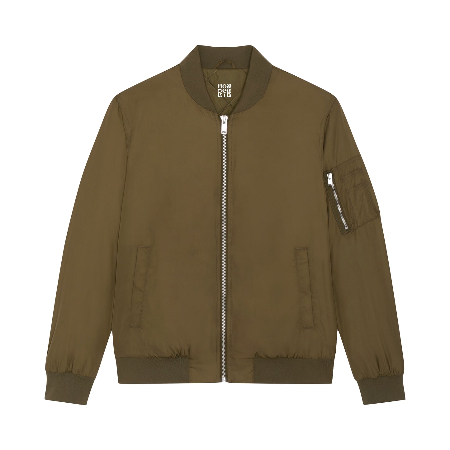 THE POP BOMBER JACKET // forrest green