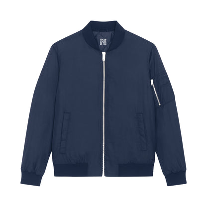 THE POP BOMBER JACKET // midnight blue