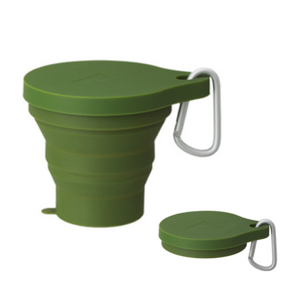 THE FOLDABLE CUP // dark green