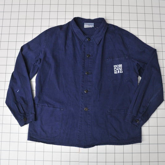 THE GERMAN VINTAGE CHORE JACKET // indigo