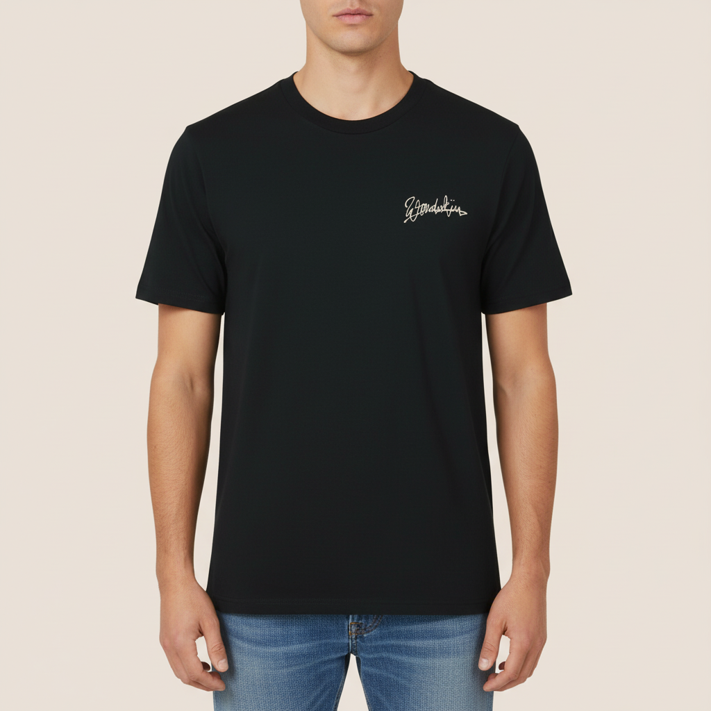 THE LOVER STATEMENT TEE 180 // BLACK, OFF WHITE & PINK