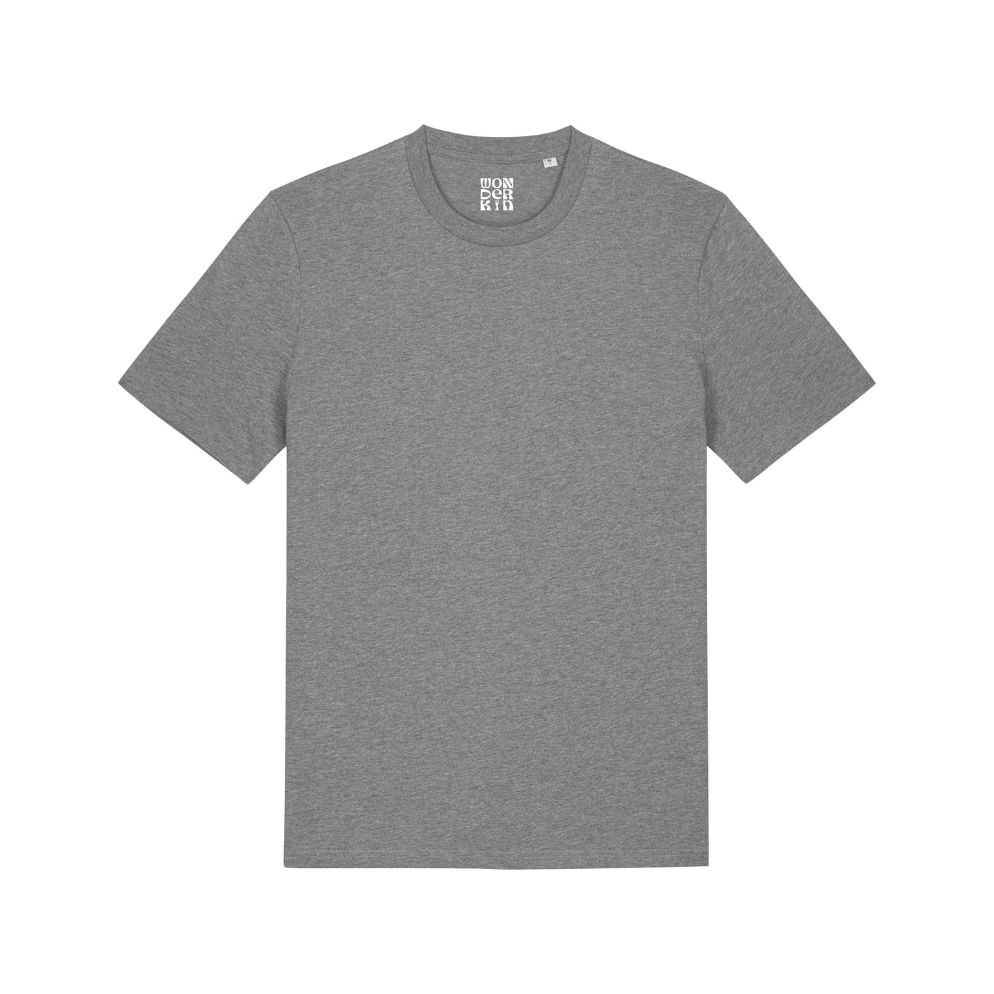 THE POP TEE 180  // mid heather grey