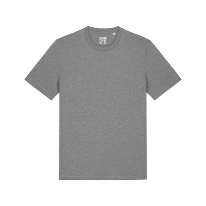 THE POP TEE 180  // mid heather grey