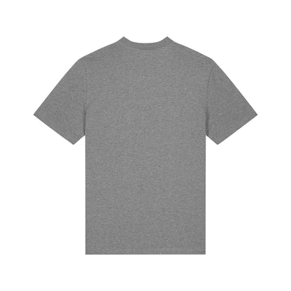 THE POP TEE 180  // mid heather grey