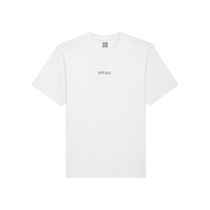 THE POP TEE 240  // white spectrum