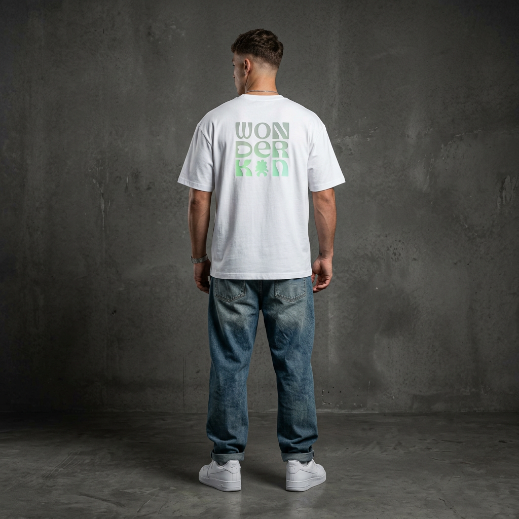 THE POP TEE 240  // white spectrum