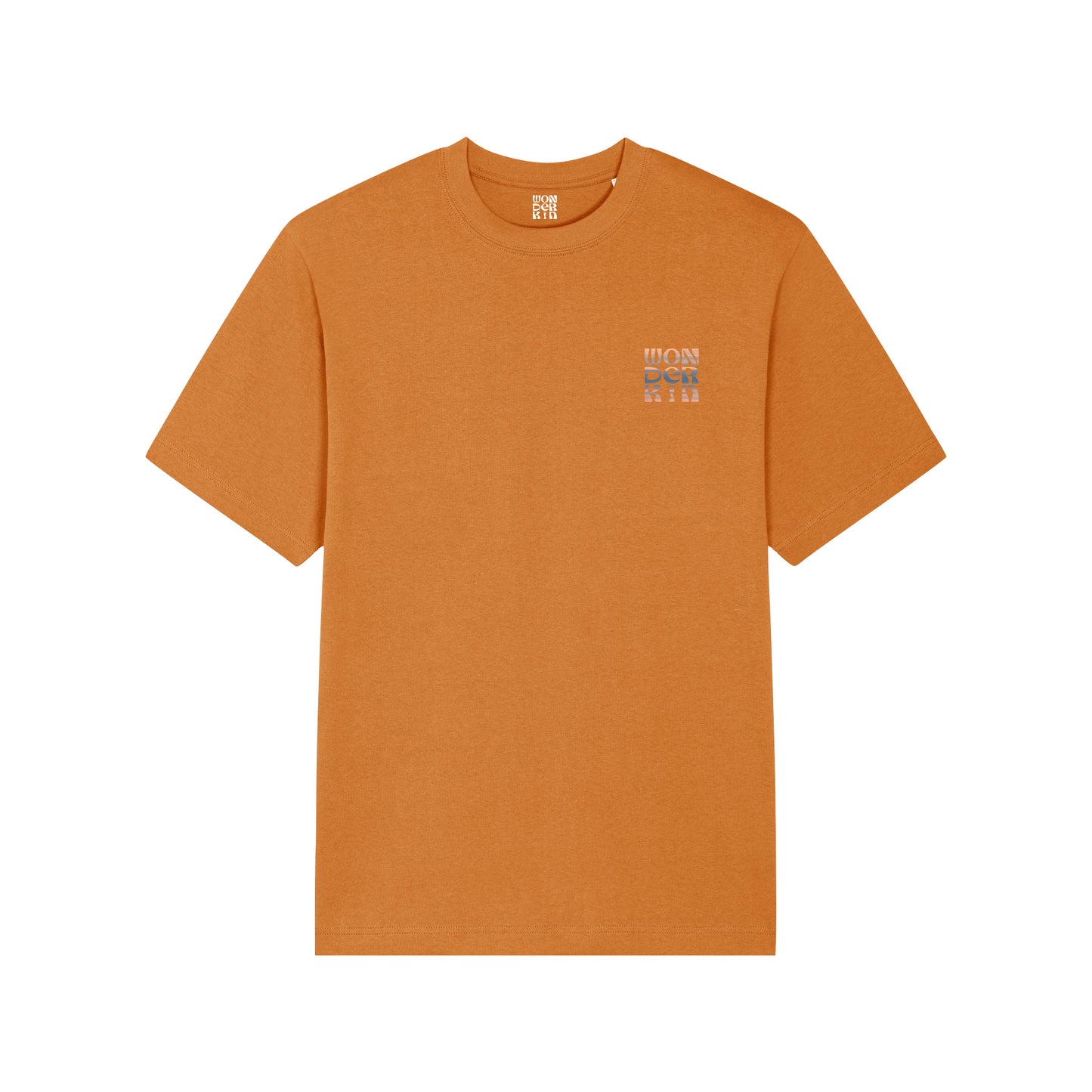 THE POP TEE 240  // fall orange with the balance artwork