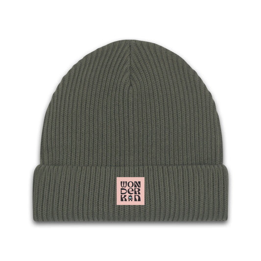 THE POP BEANIE // dark green