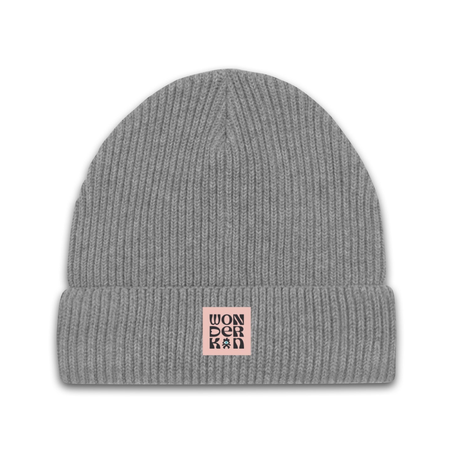 THE POP BEANIE // heather grey