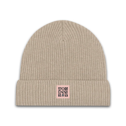 THE POP BEANIE // heather sand