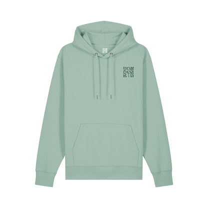 THE POP HOODIE 350 // aloe with the jungle