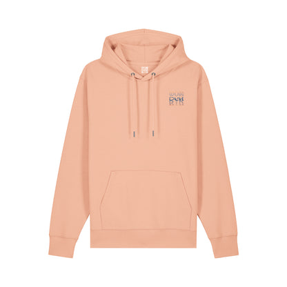 THE POP HOODIE 350 // peach with the balance