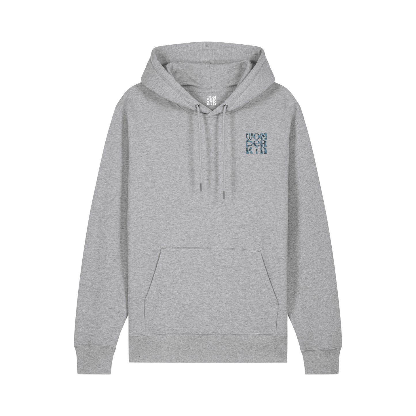 THE POP HOODIE 350 // heather grey with the play