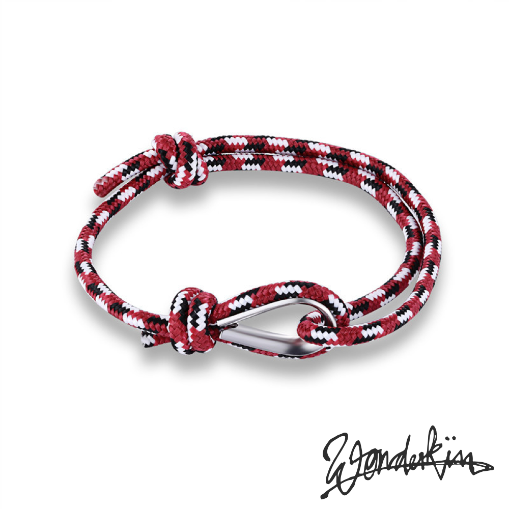 THE POP HOOK BRACELET // wine white