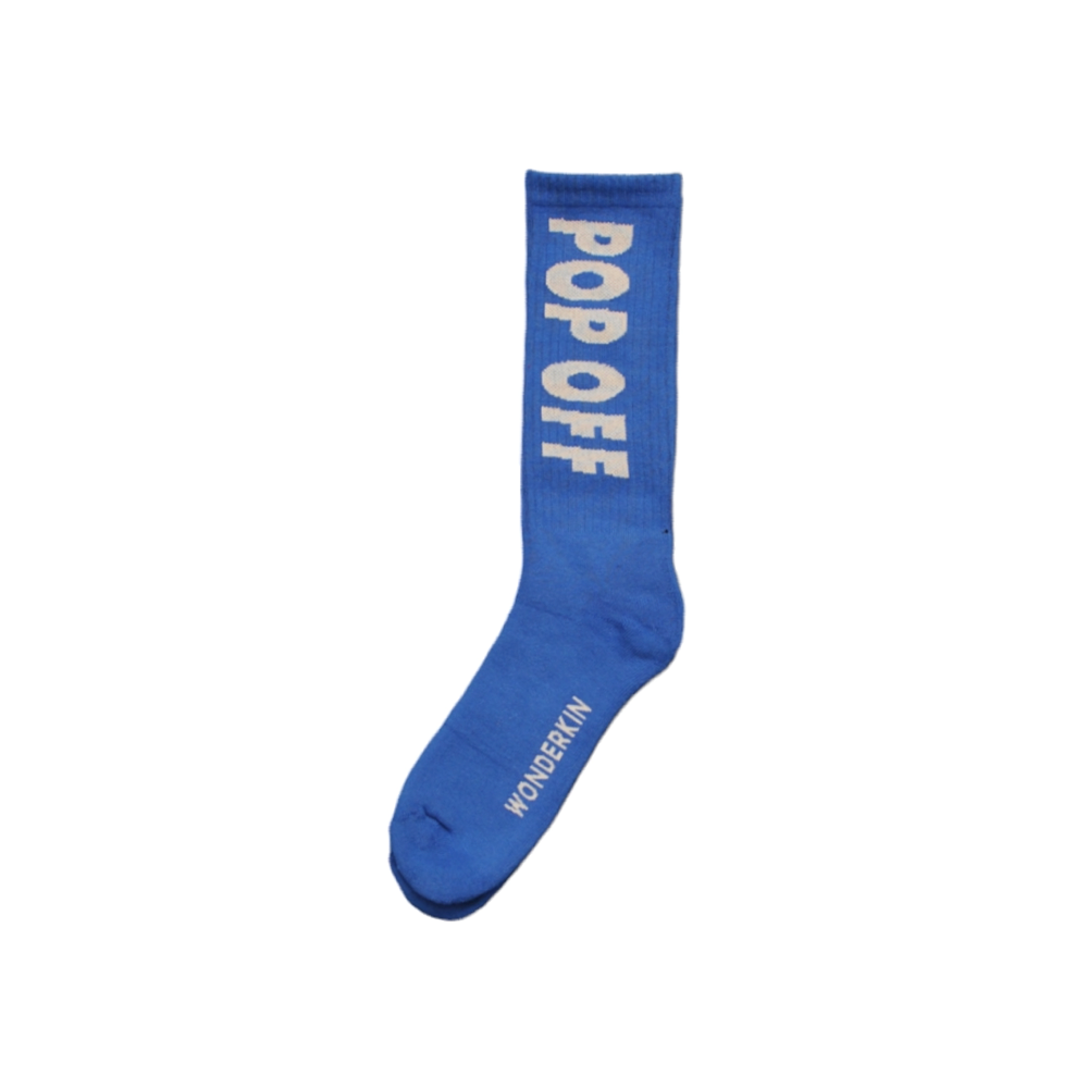 THE POP OFF SOCKS  // blue