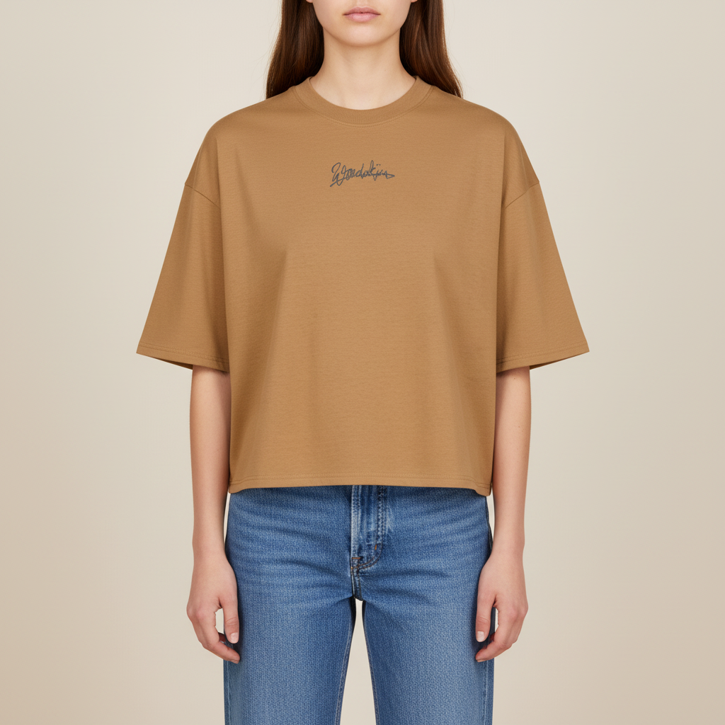 THE POPSEE EYE TEE 200 // grounded beige & faded black