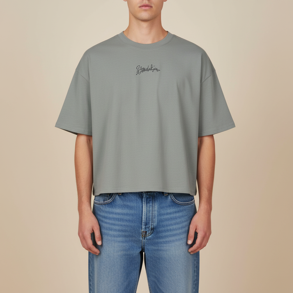 THE POPSEE EYE TEE 200 // misty grey & faded black