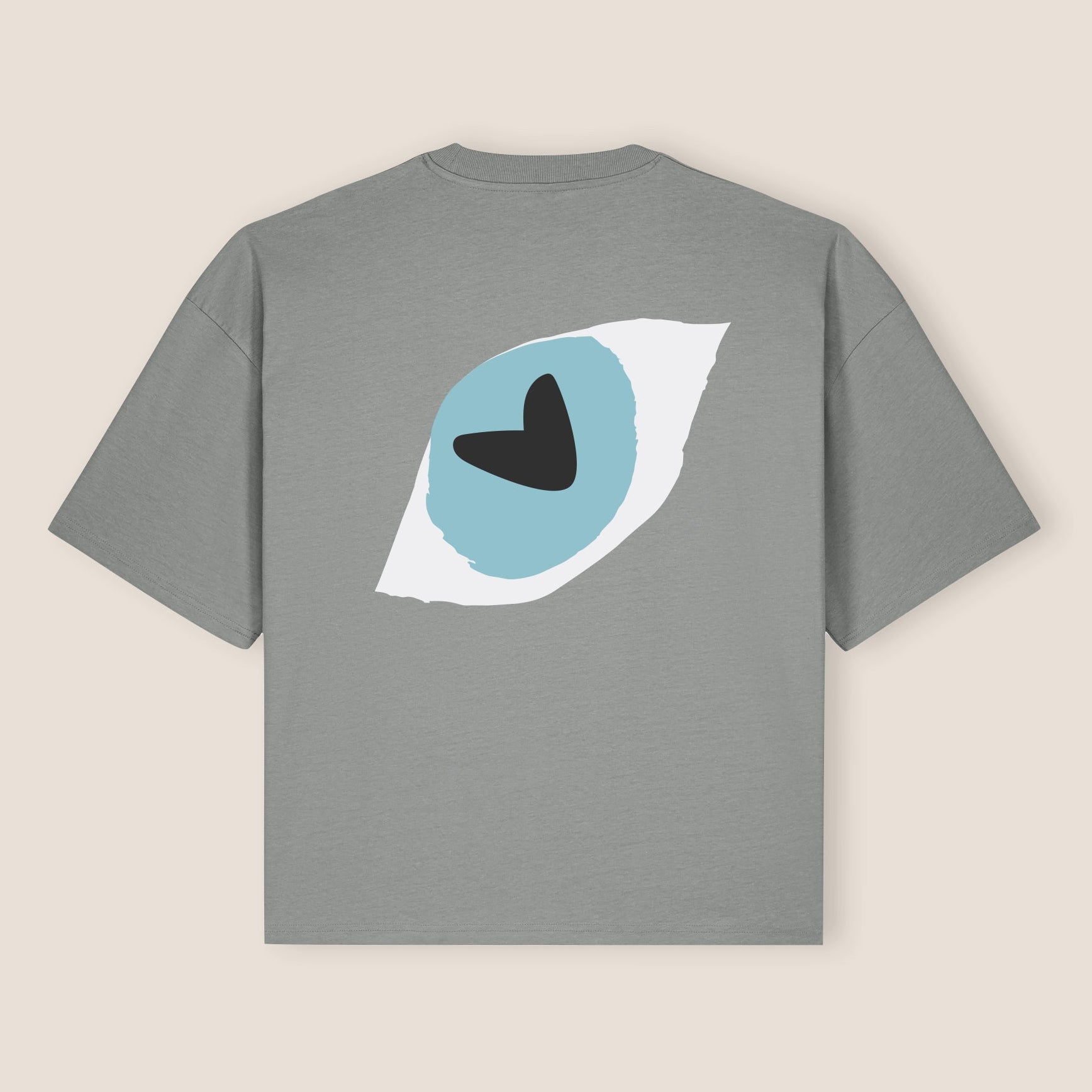 THE POPSEE EYE TEE 200 // misty grey & faded black