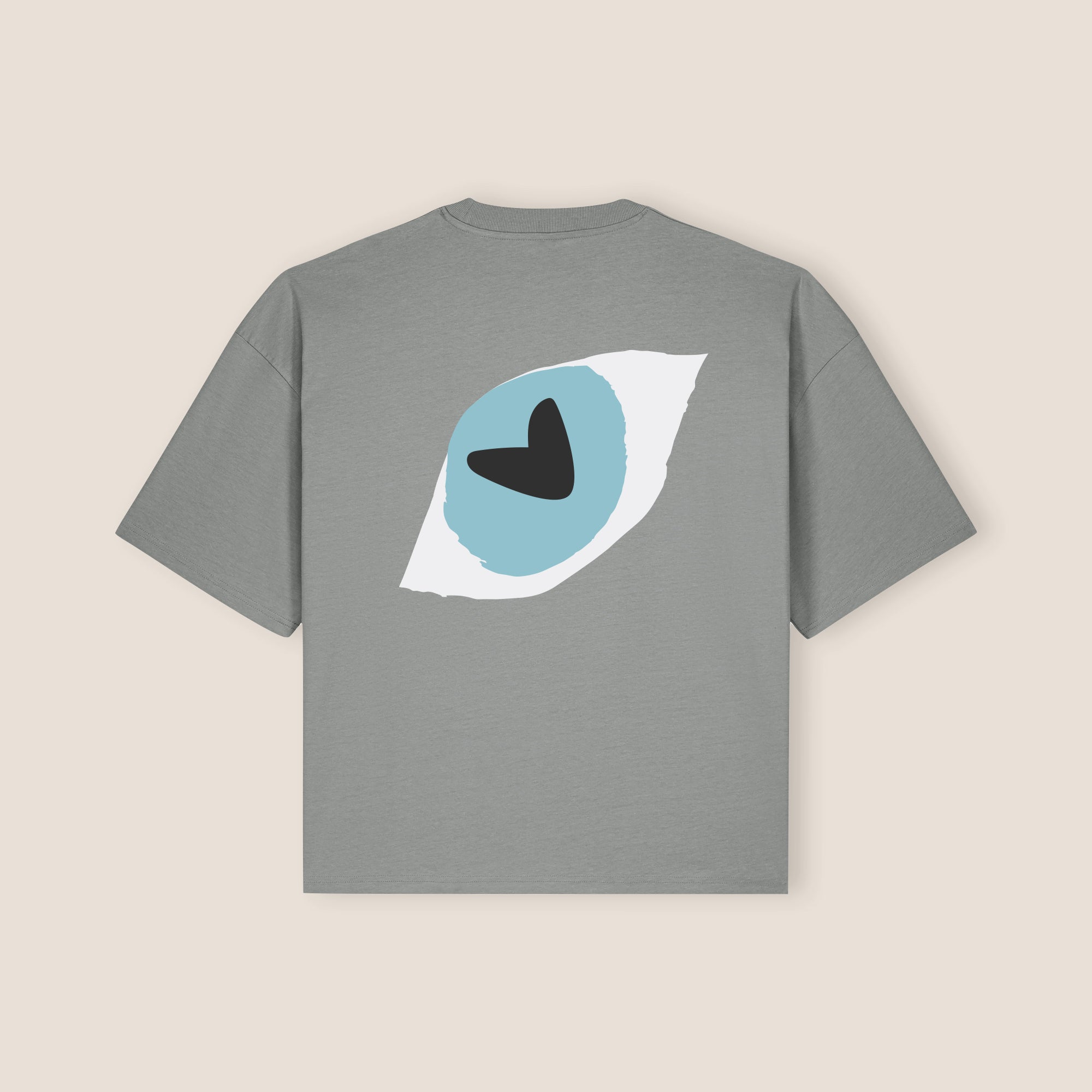 THE POPSEE EYE TEE 200 // misty grey & faded black