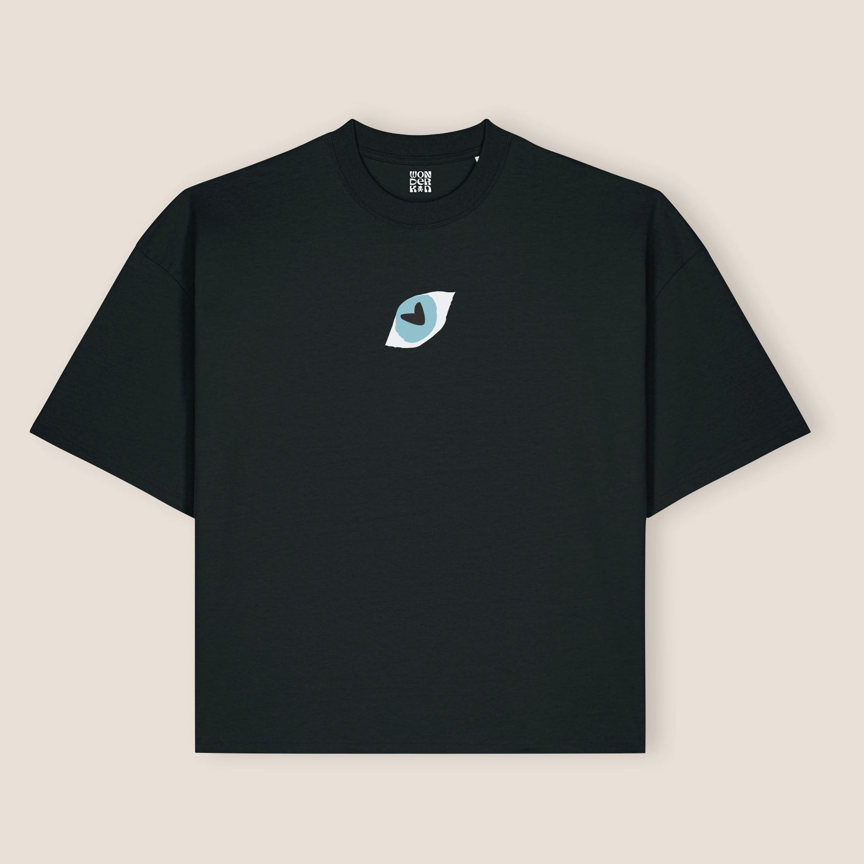 THE POPSEE SIGNATURE TEE 200 // black & off white