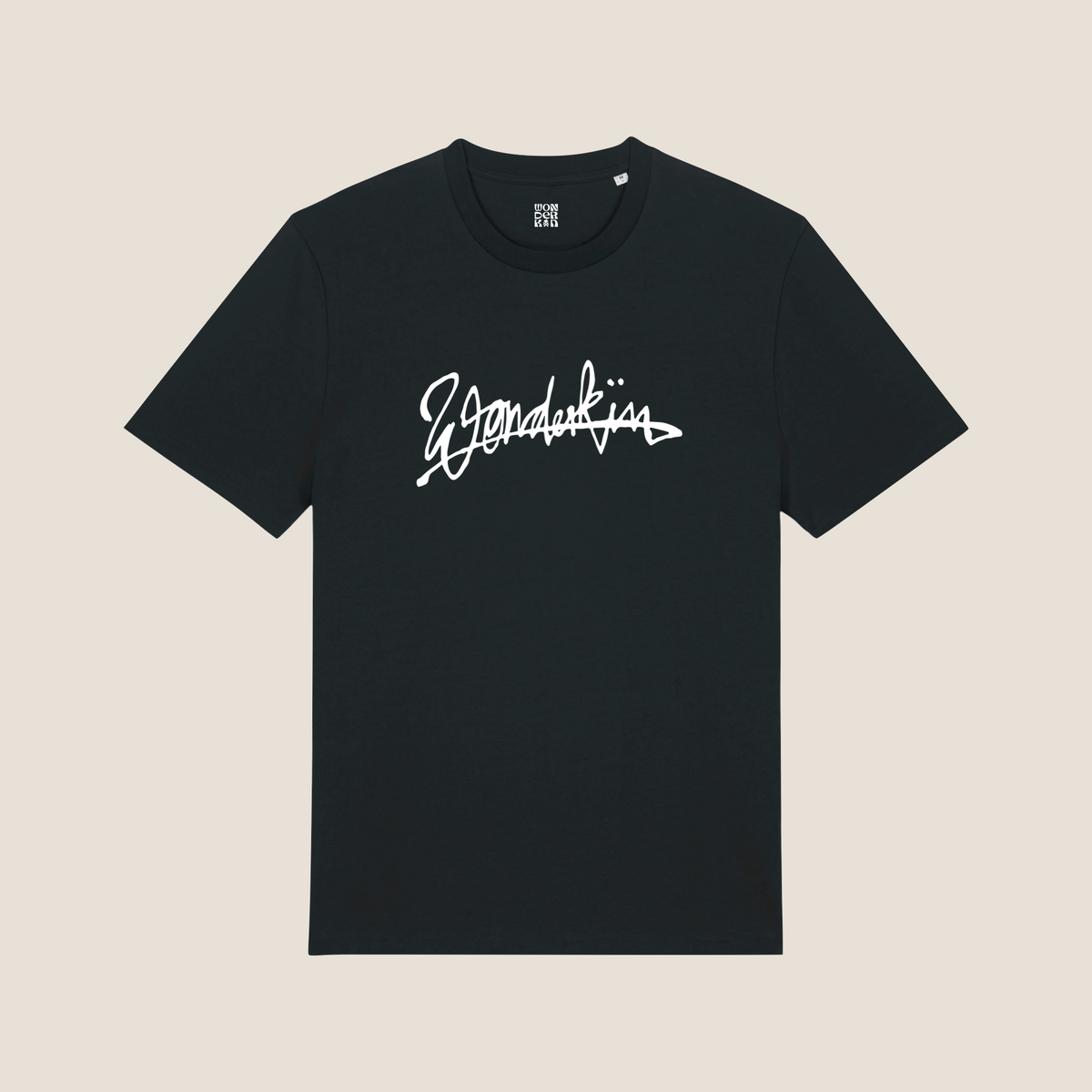 THE POP SIGNATURE TEE  SS 180 // black & white