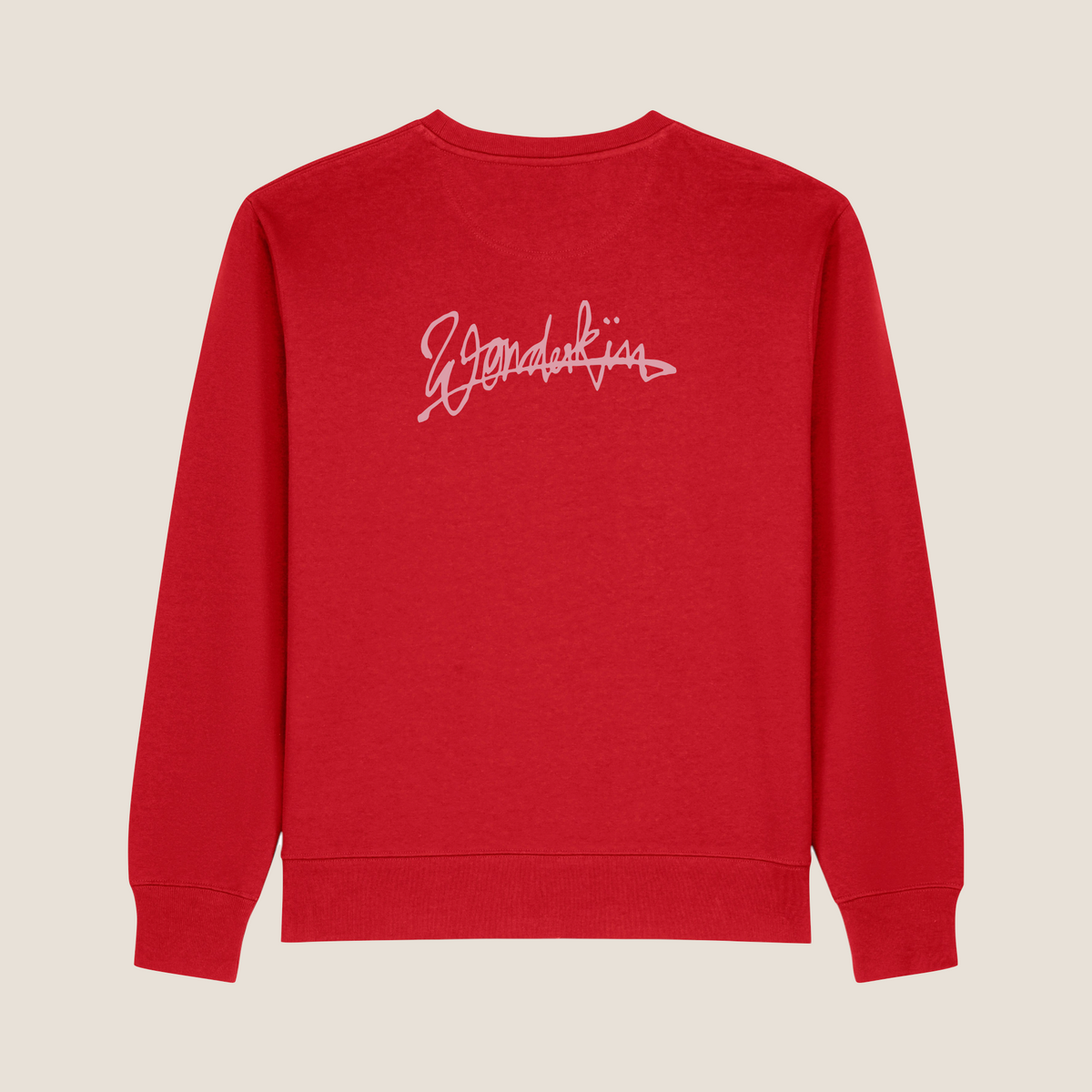 THE POP SIGNATURE SWEATSHIRT 350 // red & pink
